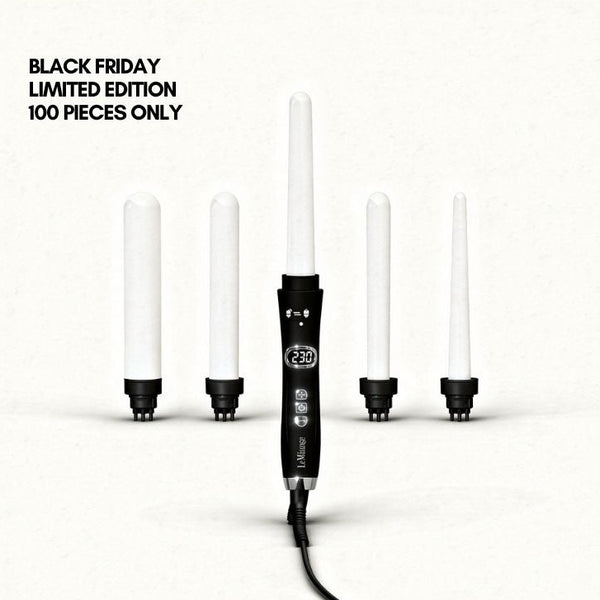 Le Mélange 5 in 1 Curler Set - BLACK LIMITED EDITION